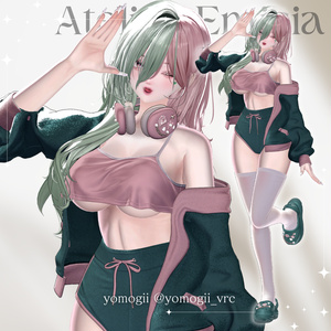 FREE/無料 PoseSet01 -5PoseSet- #AtelierEmisia 缩略图 4
