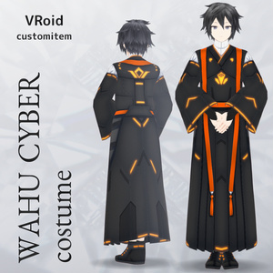 VRoid 和風サイバー衣装 v1.2