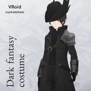 VRoid ダークファンタジー衣装