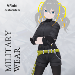 VRoid ミリタリーウェア