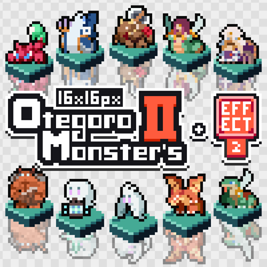 16×16px OtegoroMonsters2 + Effect2