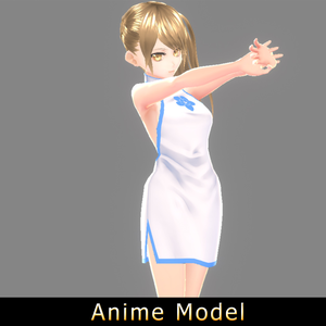 【Anime Character】Chloe (Cheongsam V2)