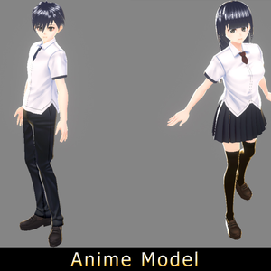 【Anime Character】Uniform Pack