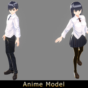 【Anime Character】Uniform Pack (V2)