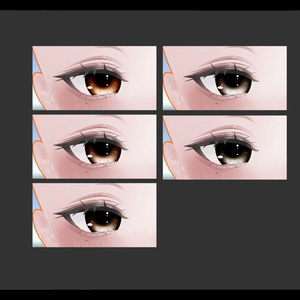 【MUMUS専用】eye texture 32color ＆ makeup texture MZ5 缩略图 2
