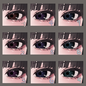 【しゅあん専用】雨雲eye　‐eye texture 23color ＆ PSD付き‐MZ21 缩略图 2