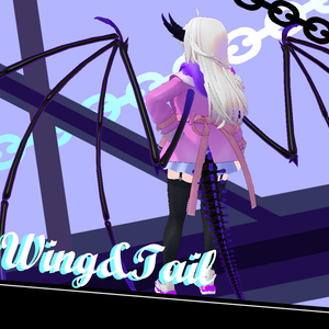 [Phys]BoneDragon's Wing&Tail