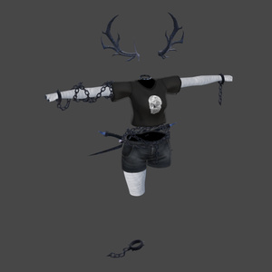 (For Moe,Selestia)Wendigo's Tooth cloth Set(1.03) 缩略图 4