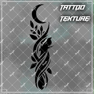 【#LENLEN_VRC】LL.014【VRC想定タトゥーテクスチャ】 缩略图 2