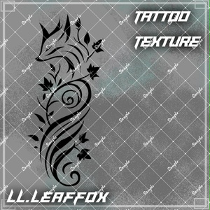 【#LENLEN_VRC】LL.018【VRC想定タトゥーテクスチャ】 缩略图 2