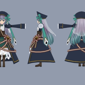 【VRアバター向け】エルミーヌ【FBX】 缩略图 2