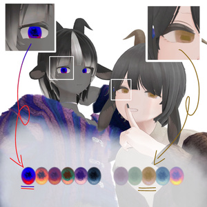 ぼんやりEyeTexture【山羊のメア専用】 缩略图 4
