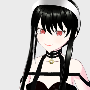 【VRoidStudio1.15.1】スパイファミリー風衣装（いばら姫ver）試作品