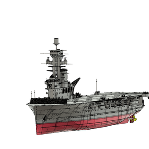 1/350 HMS HERMES ハーミス　1942
