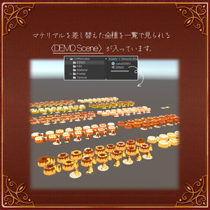 シフォンケーキ色々セット各70種（全289点）　お皿+フォークつき 缩略图 17