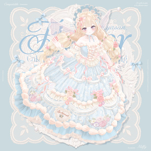 【販売記念セール🌷】FlowerCakePrincess & FlowerPrincessLong ‐お花とケーキのお姫様ドレス＆ヘア【単品あり】 缩略图 26