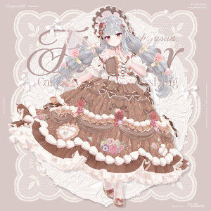【販売記念セール🌷】FlowerCakePrincess & FlowerPrincessLong ‐お花とケーキのお姫様ドレス＆ヘア【単品あり】 缩略图 27