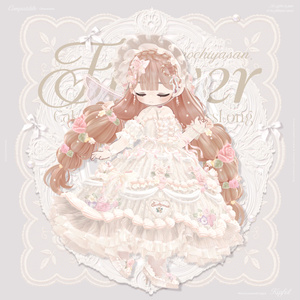 【販売記念セール🌷】FlowerCakePrincess & FlowerPrincessLong ‐お花とケーキのお姫様ドレス＆ヘア【単品あり】 缩略图 19