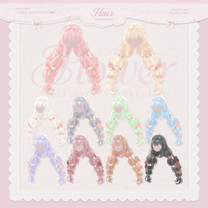 【販売記念セール🌷】FlowerCakePrincess & FlowerPrincessLong ‐お花とケーキのお姫様ドレス＆ヘア【単品あり】 缩略图 15