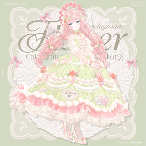 【販売記念セール🌷】FlowerCakePrincess & FlowerPrincessLong ‐お花とケーキのお姫様ドレス＆ヘア【単品あり】 缩略图 32