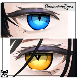 【9 Avatars】GeometricEyes. ▼◆ Eye Texture ◆▲ 