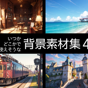 【無料】いつかどこかで使えそうな背景素材集4 