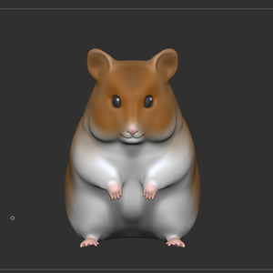 ハムスターの3Dデータ