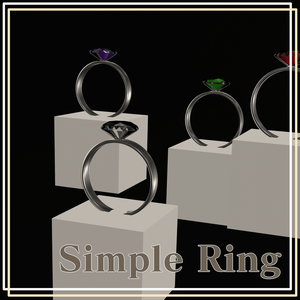 Simple Ring[BlendShape設定済み]