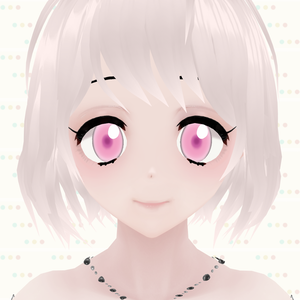 【Vroid用】瞳テクスチャーセット  禰豆子 (ねずこ)　Nezuko eye texture set