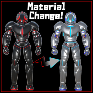 【VRC/VRM想定】ラムダ団戦闘員 缩略图 3