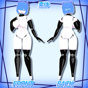 【VRC想定/Avatar3.0】ロボ娘『ノシュヴィ』 缩略图 6