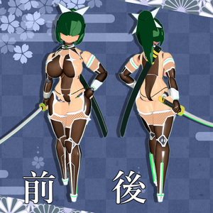 【VRC/Quest/VRM】ロボ娘『シノヴィ』 缩略图 2