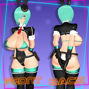 【VRC/Quest/VRM】『バニモモ』 缩略图 2