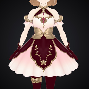 ショートプリンセスドレス - Short princess dress