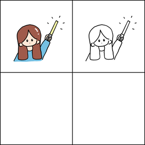 女の子