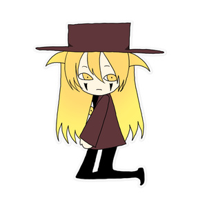 アレさんミニキャラクリアステッカー