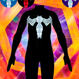 【VRoid】[UNISEX] Spider-Man Black Suit Costume ✦MARVEL✦