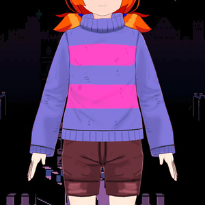 [VRoid] Frisk Costume ✦Undertale✦