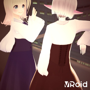 [VRoid] ノーブルコルセットスタイル