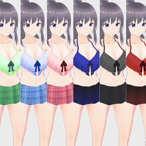 [VRoid]フリルビキニスタイル 