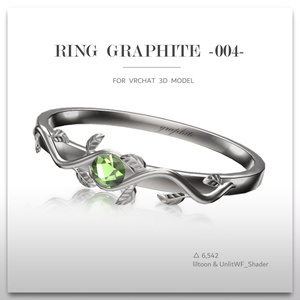 Ring 『graphite -004-』