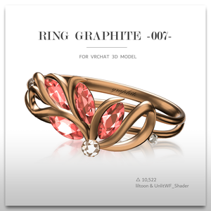 Ring 『graphite -007-』