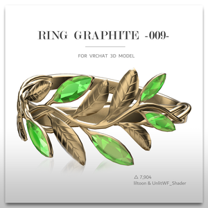 Ring 『graphite -009-』