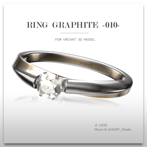Ring 『graphite -010-』