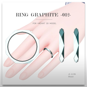Ring 『graphite -012-』 缩略图 2