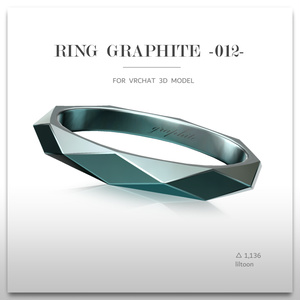 Ring 『graphite -012-』