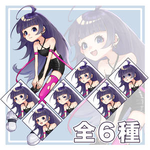 ビビッドロックな女の子【立ち絵素材】