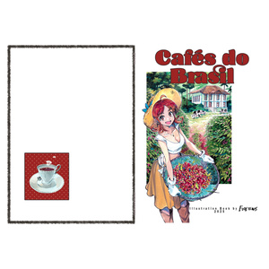Cafés do Brasil - EUDETENIS Illustration Book