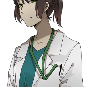 白衣の人物