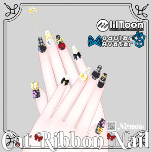 Cat Ribbon Nail...🎀 缩略图 2